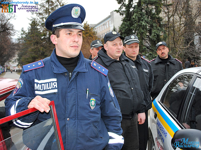 Прапорщик групи швидкого реагування Тернопільського міського відділу УМВСУ Степан ДОЛИК
